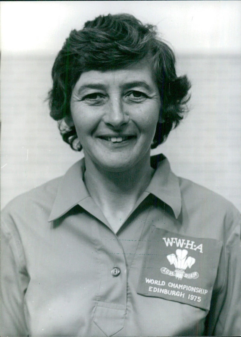 ANN ELLIS OPS, Captain of the Great Britain and Welsh Women's Hockey Teams - Vintage Photograph