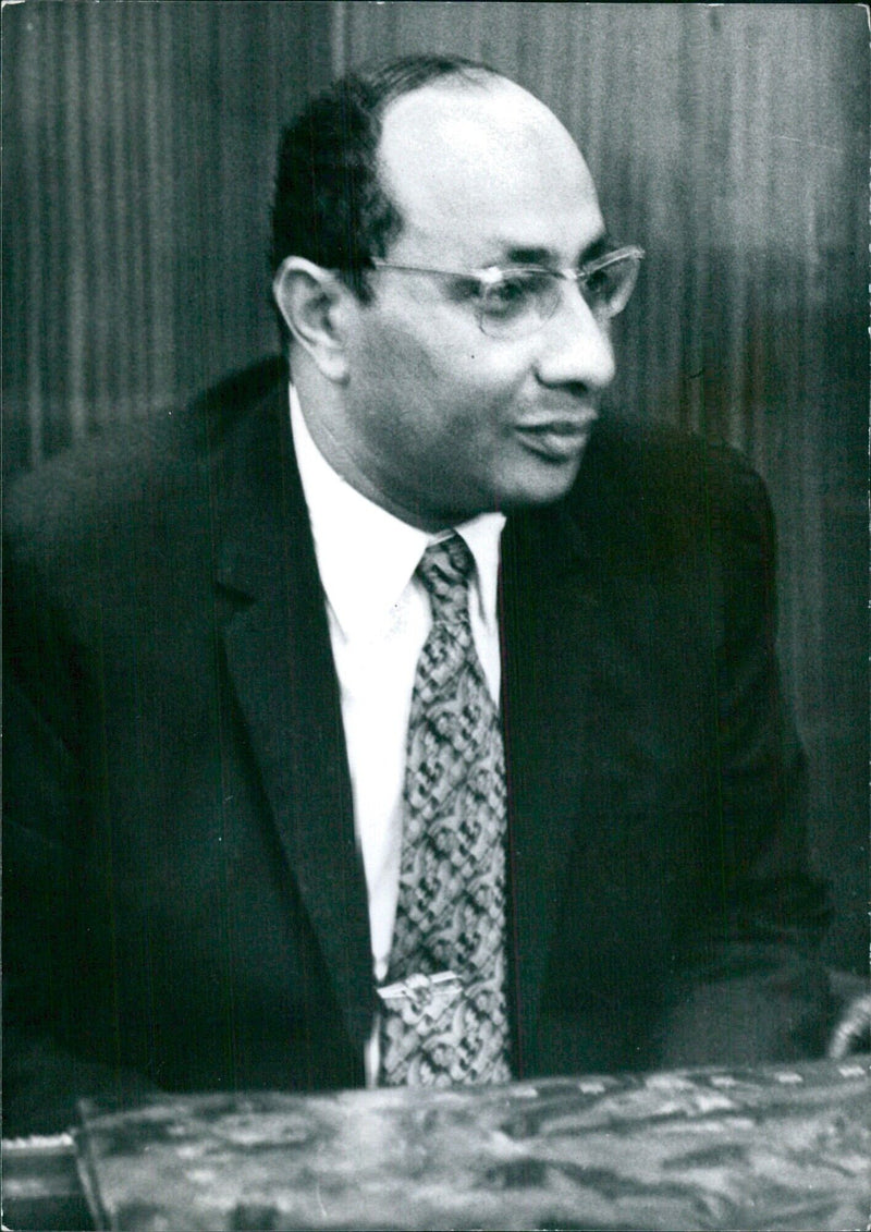 Egyptian Politicians: Dr. MUSTAFA ABU ZEID FAHMY - Vintage Photograph