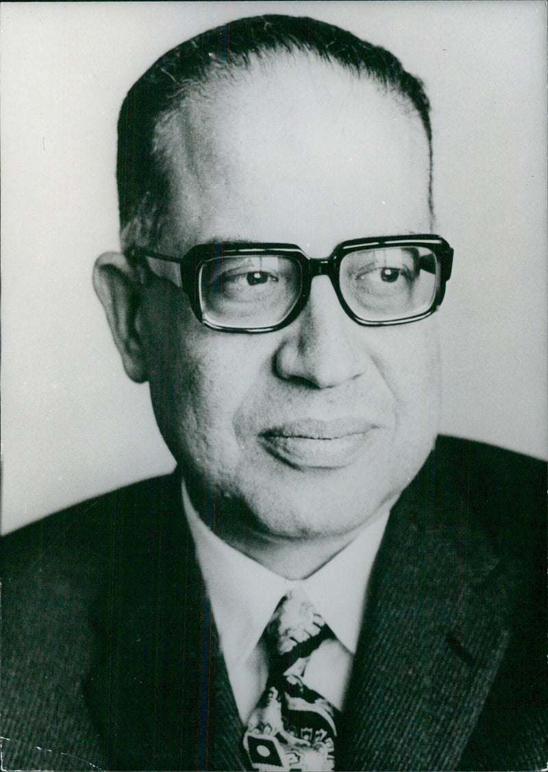 Egyptian Diplomat AHMED ESMAT ABDEL-MEGUID - Vintage Photograph