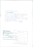 ELIAS ELIOU President of the Greek Communist Party - Vintage Photograph