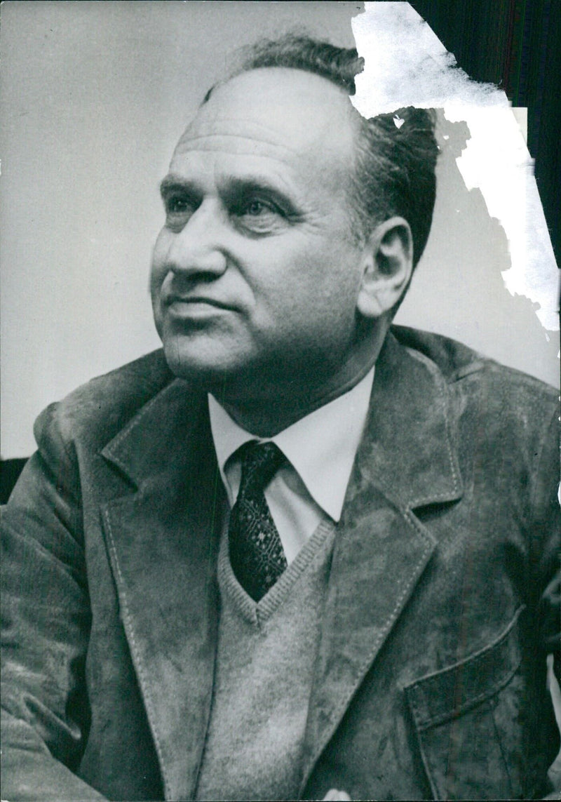 ARIEH ELIAV, Secretary of the Israel Labour Party - Vintage Photograph