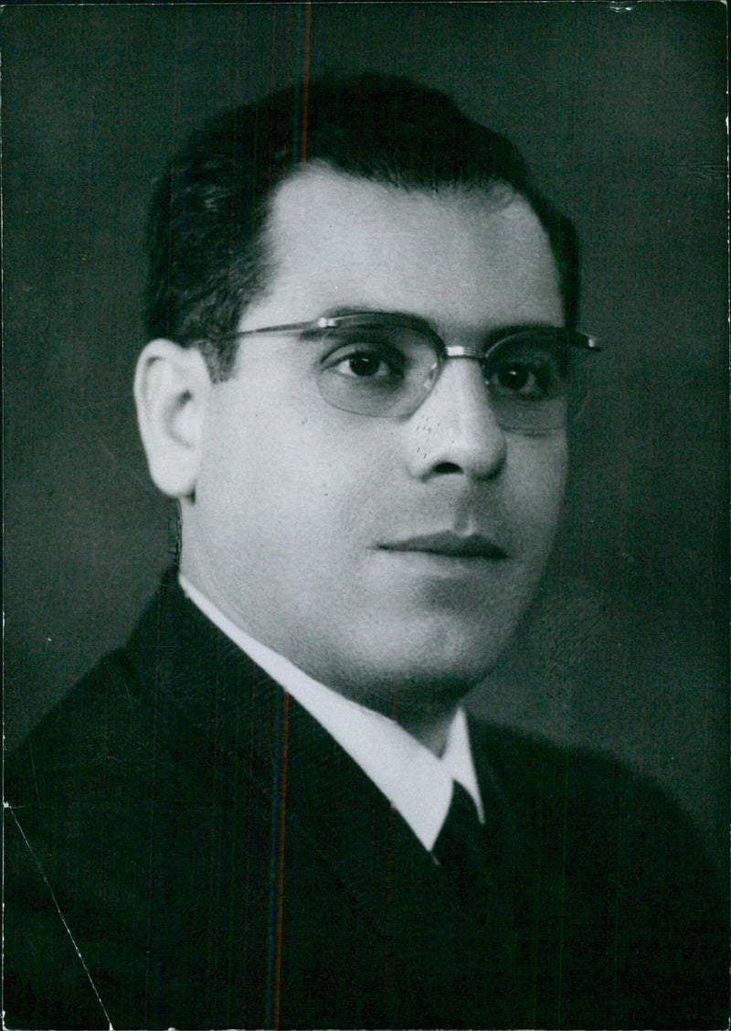 Syrian Politician Mohamed Abdeen - Vintage Photograph