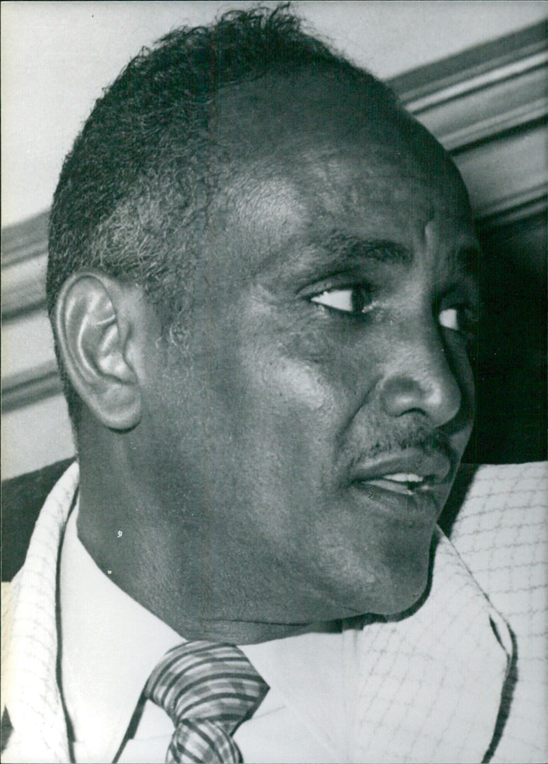 Sudanese Politicians: Prof. ABDEALLA AHMED ABDEALLA - Vintage Photograph