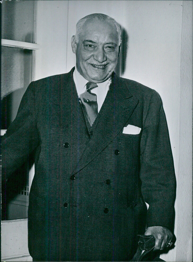 ACHMED ABBOUD, INDUSTRIALIST AND FINANCIER - Vintage Photograph