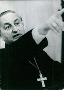 French Churchmen: Mar. ARTHUR-LEON ELCHINGER - Vintage Photograph