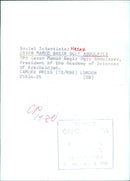 President of the Academy of Sciences of Azerbaijan - Vintage Photograph
