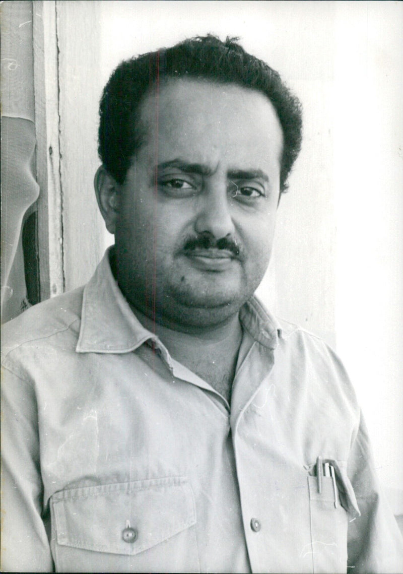 Abdullah al-Asnag, Head of FLOSY's political bureau - Vintage Photograph