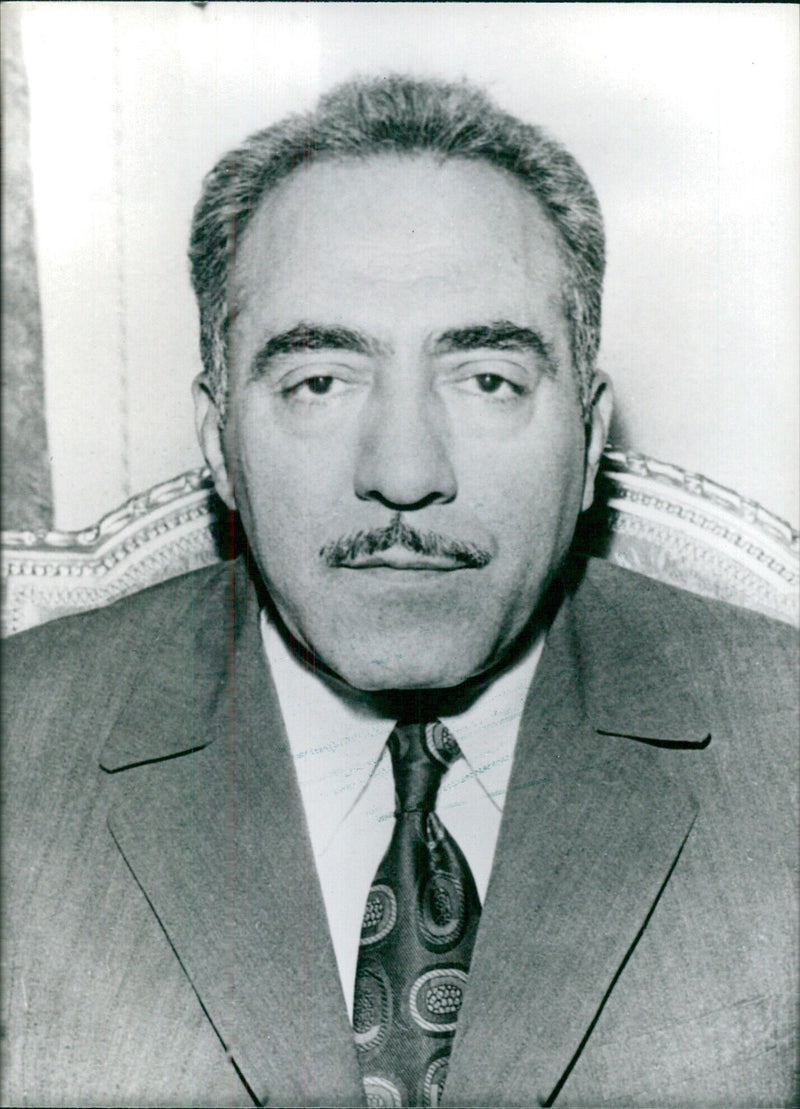 Iraqi Minister of State, Amir Abdullah - Vintage Photograph