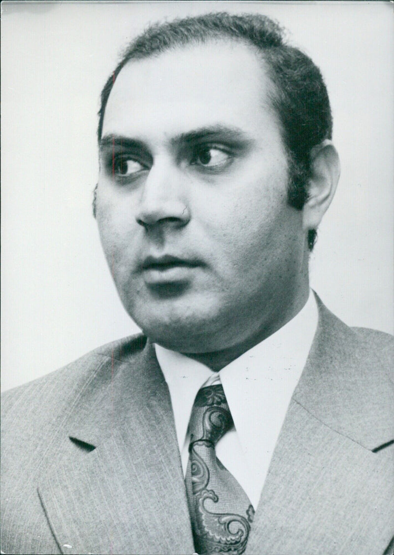 SAYED ABDULILAH Second Deputy Prime Minister and Minister of Finance - Vintage Photograph