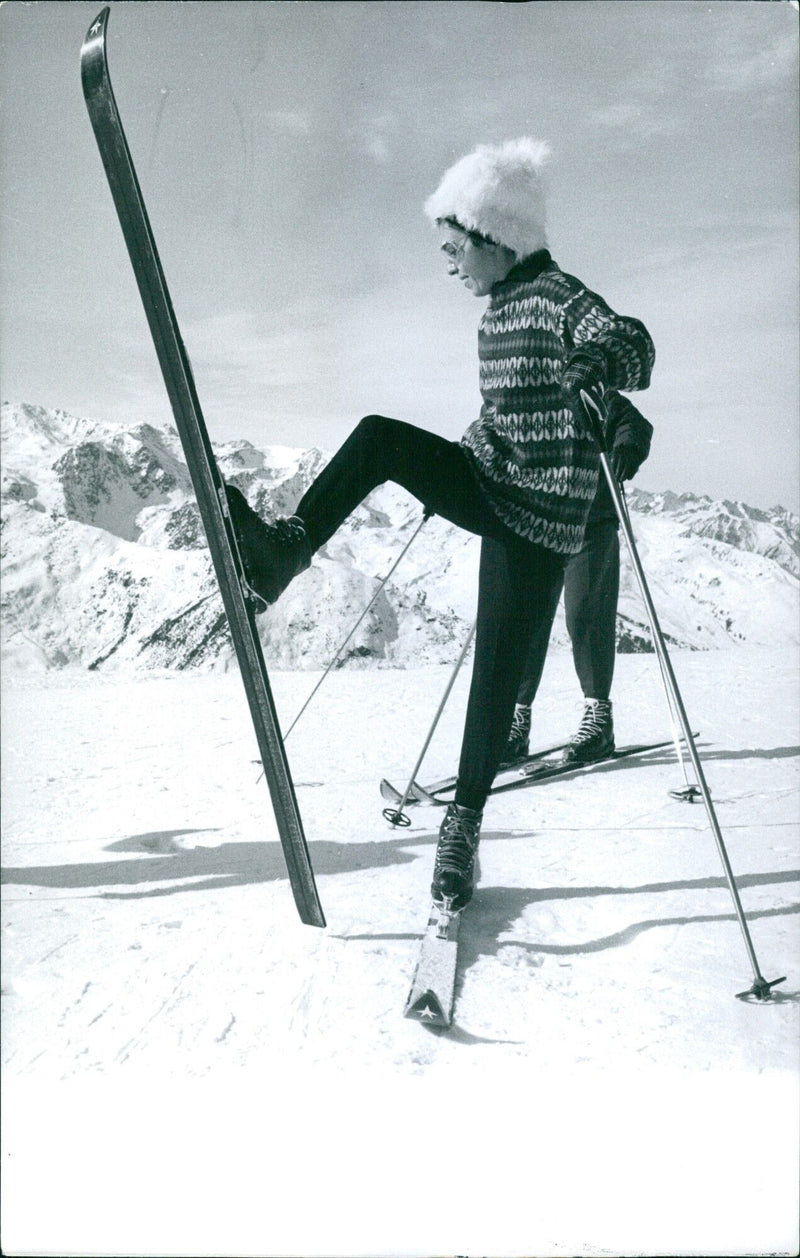 Farah Diba in Stockholm, Sweden - Vintage Photograph