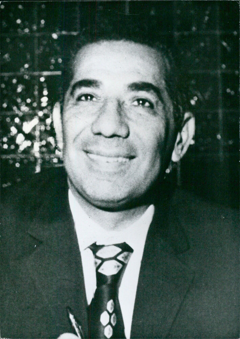 Egyptian Politicians: AHMED ABU-ISMAIL Minister of Finance - Vintage Photograph