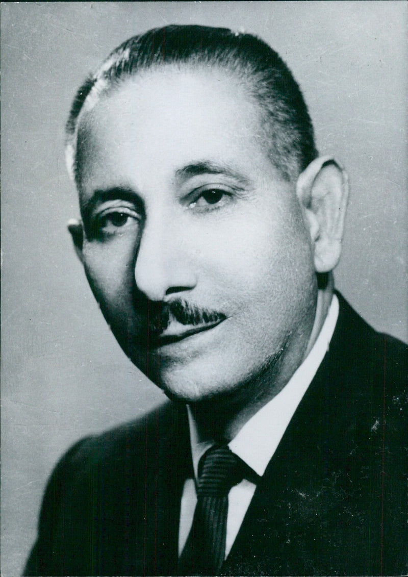 Jordanian Politicians: DR AHMAD ABU-QURAH Minister of Health - Vintage Photograph