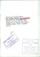 DR. ABDEL MONEIM EL-KAISSOUNY Minister of Economy in Egypt - Vintage Photograph