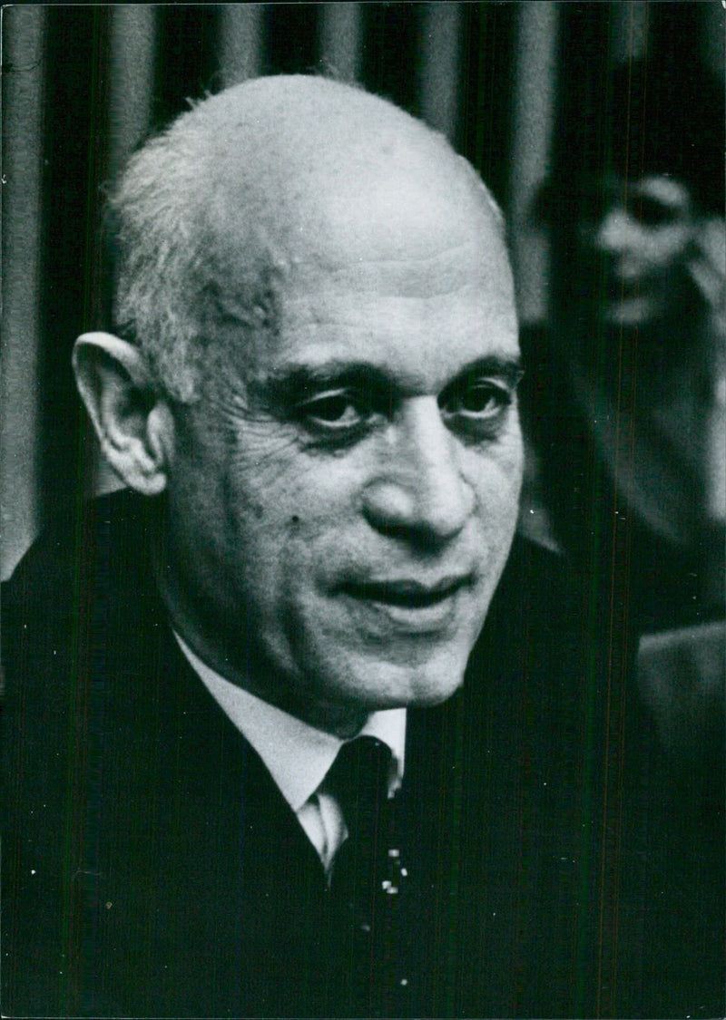 Mohamed Awad El-Koni, Permanent Representative of the United Arab Republic to the United Nations - Vintage Photograph