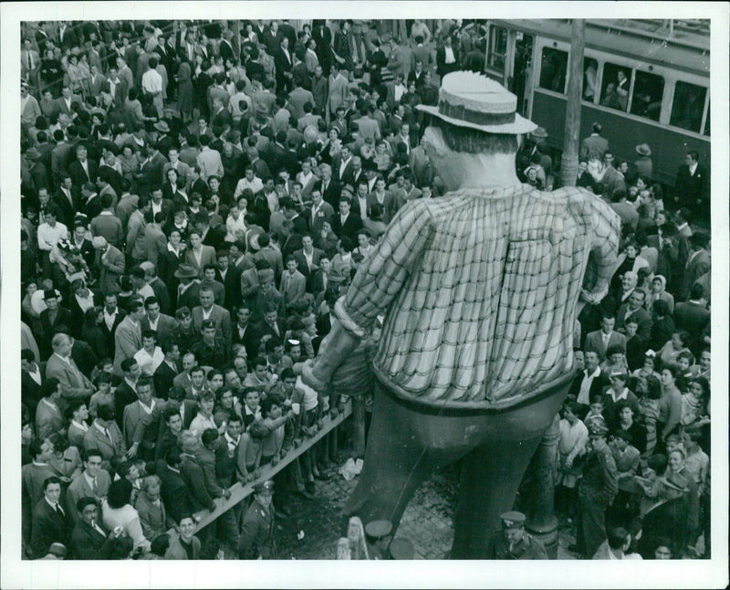 San Marino gets drunk - Vintage Photograph