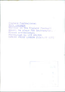 MICK CHANNON, striker in the England football squad - Vintage Photograph