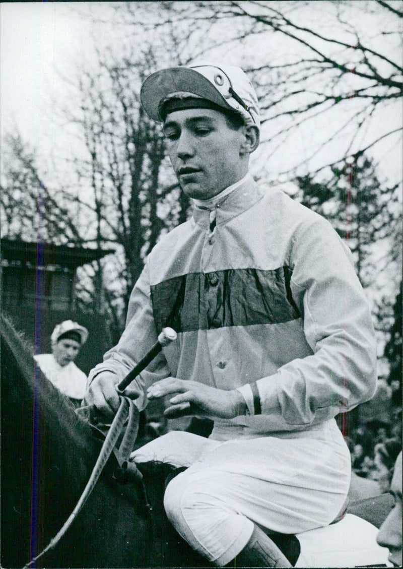 British Jockey R.P. 'Bobby Elliott - Vintage Photograph