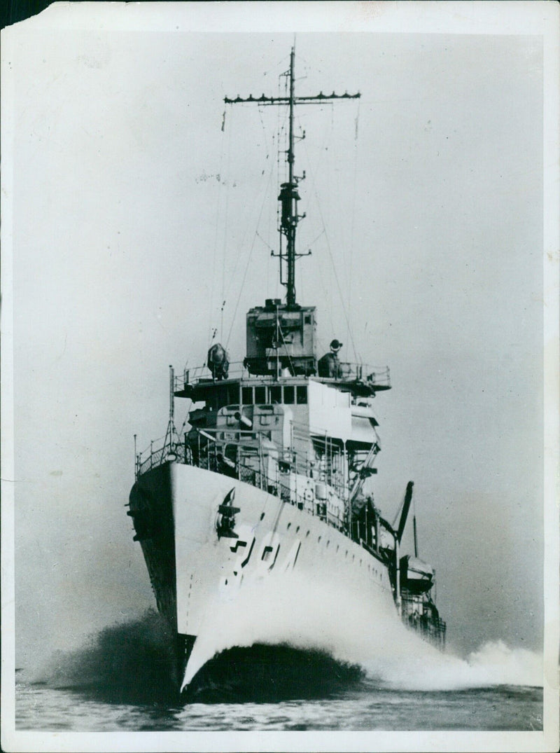 Navy prepares for Pacific Fleet - Vintage Photograph