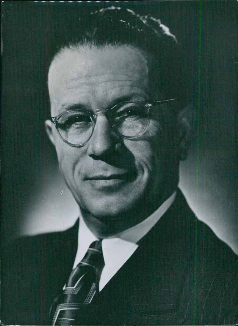 SENATOR ALLEN J. ELLENDER Member of the U.S. Democrat of Louisiana. - Vintage Photograph