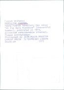 French Writers: MADELEINE CHAPSAL - Vintage Photograph