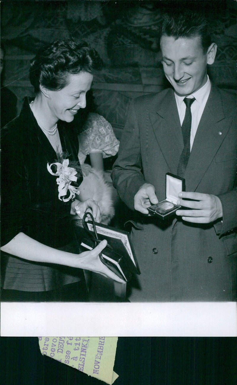 Fashion show in Helsinki - Vintage Photograph