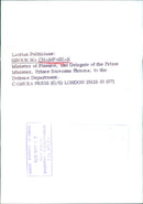 Laotian Politicians SISOUK NA CHAMPASSAK Minister of Finance, and Delegate of the Prime Minister, Prince Souvanna Phouma, to the Defence Department - Vintage Photograph