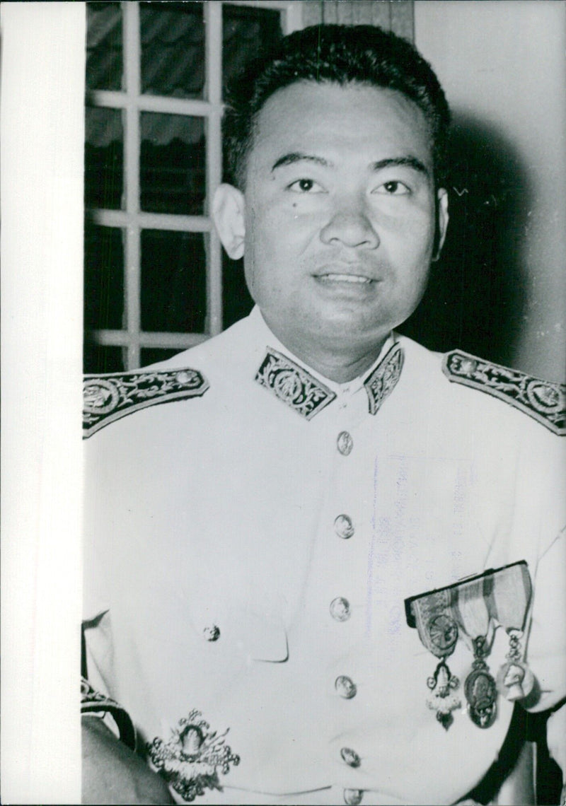 Laotian Politicians SISOUK NA CHAMPASSAK Minister of Finance, and Delegate of the Prime Minister, Prince Souvanna Phouma, to the Defence Department - Vintage Photograph