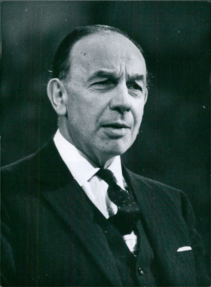 SIR PAUL CHAMBERS, Chairman I.C.I. Ltd - Vintage Photograph