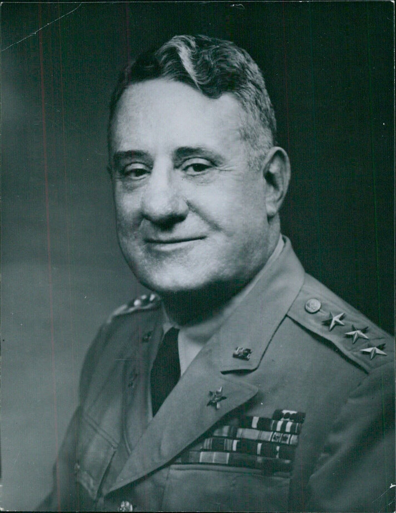 LT. GENERAL STEPHEN J. CHAMBERLIN - Vintage Photograph