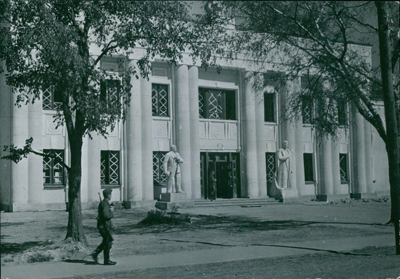 The Lenin House in Stara Russa - Vintage Photograph