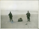 Mined explosion on West Germany's coast - Vintage Photograph
