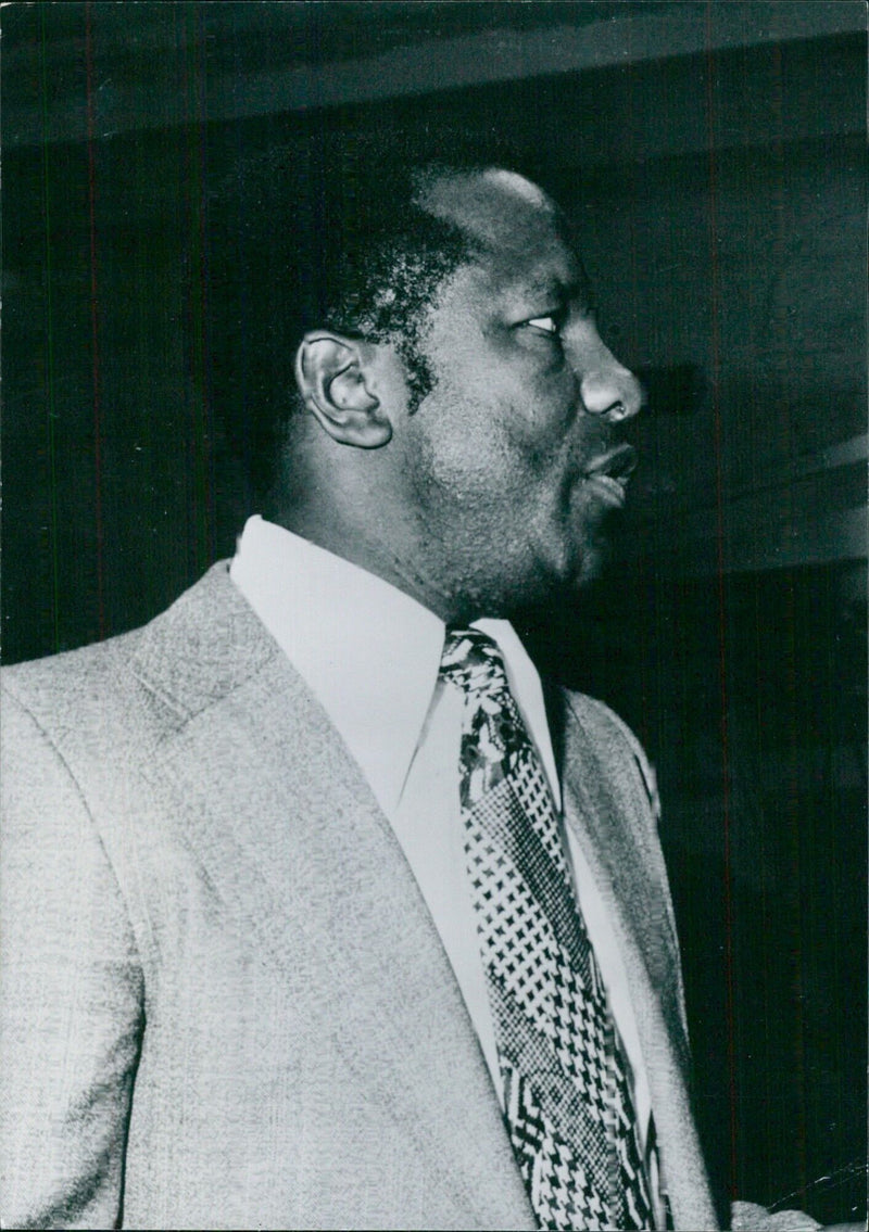 JEAN MICHEL ABAKA, Member of the Central Committee of the Congolese Party of Labour - Vintage Photograph