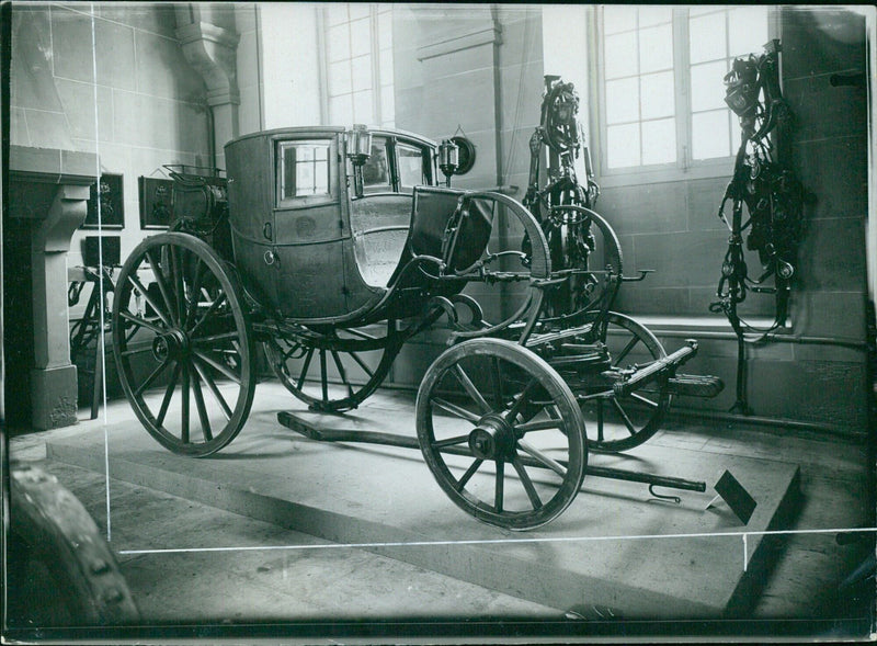 Napoleon's car on the way from Paris to Moscow - Vintage Photograph