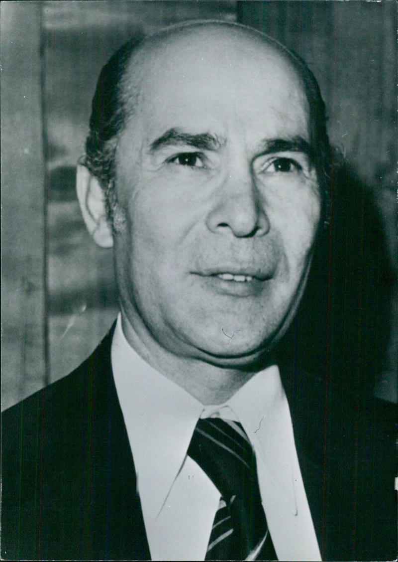 AHMET MAHIR ABLUM, Turkey's Minister of Social Security - Vintage Photograph