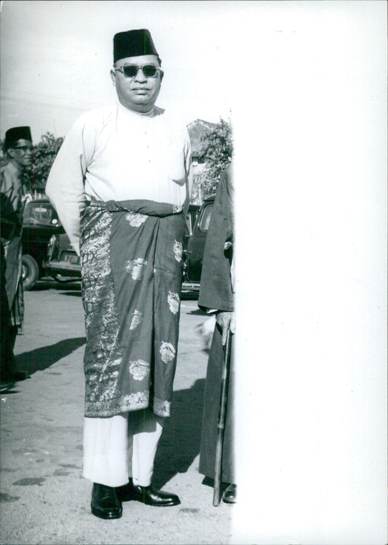 ABANG HAJI MUSTAPHA, Chairman of Negara Panas Party - Vintage Photograph