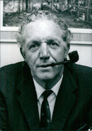 LEN ABRAHAMSE, Deputy Chairman of Syfret and S.A. Trust Companies - Vintage Photograph