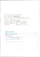 Dr. KALMAN ABRAHAM, Hungarian Minister of Construction and Town Planning - Vintage Photograph