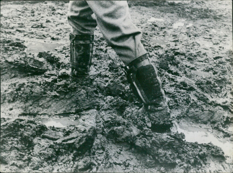 Thaw on the Eastern Front - Vintage Photograph