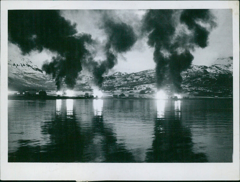 The Capture of Narvik - Vintage Photograph