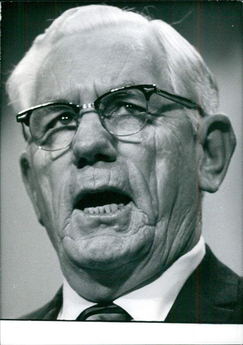 American Trade Union Leader W. ABEL - Vintage Photograph