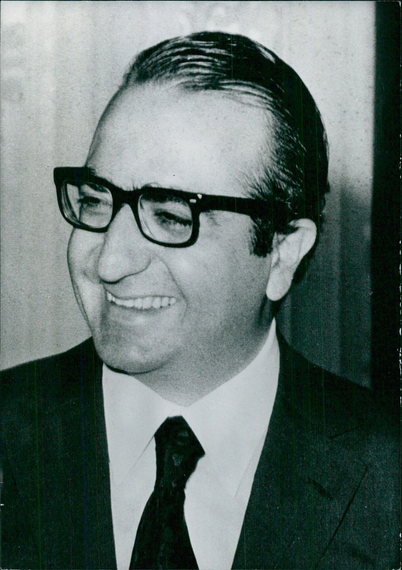 KHALIL ABOUHAMAD Minister of Foreign Affairs - Vintage Photograph