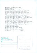 Angela Fox OPS - Vintage Photograph