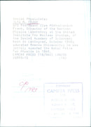 Soviet Physicists: ILYA M. FRANK OPS - Vintage Photograph