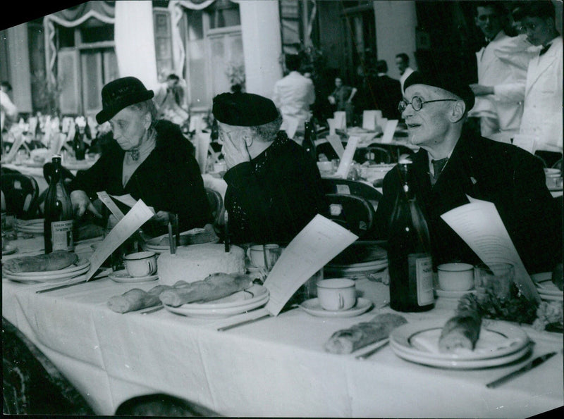 The Elders of Paris take their seats - Vintage Photograph