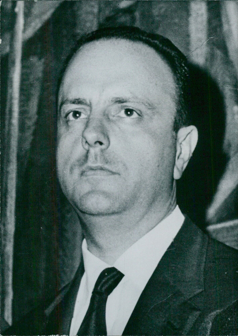 Spanish Politicians: MANUEL FRAGA Iribarne Minister of Information Tourism - Vintage Photograph