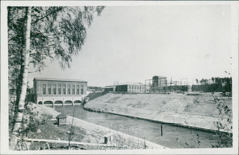 Veletets - Sureffitationes Imatra waterfall, Finland - Vintage Photograph
