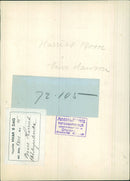 Barrich Bosse, actress Harriet Bosse - Vintage Photograph