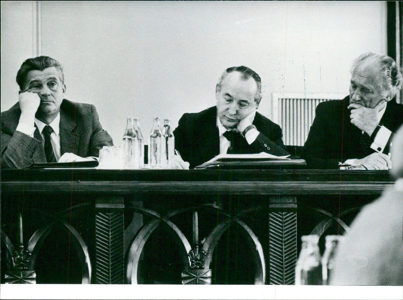 Polish Politicians: BARCIKOWSKI, JAGIELSKI & MOCZAR - Vintage Photograph