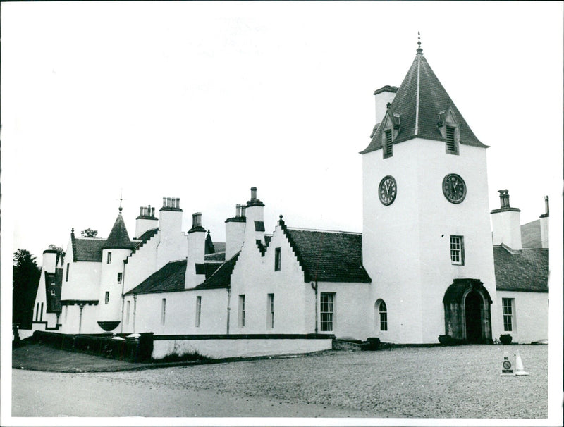 Blair Castle in Perthshire, Scotland - Vintage Photograph