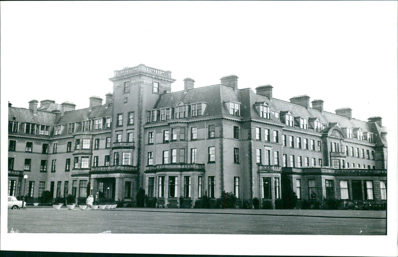 Gleneagles Hotel in Perthshire, Scotland - Vintage Photograph